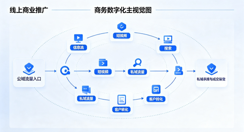 新晃侗族自治县线上商业推广怎么做？全域流量闭环搭建与低成本转化实战指南